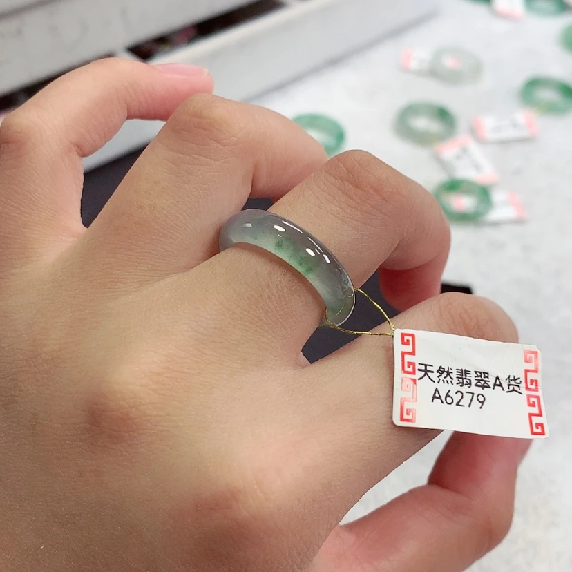 【闪购商品】未镶嵌戒指翡翠15号