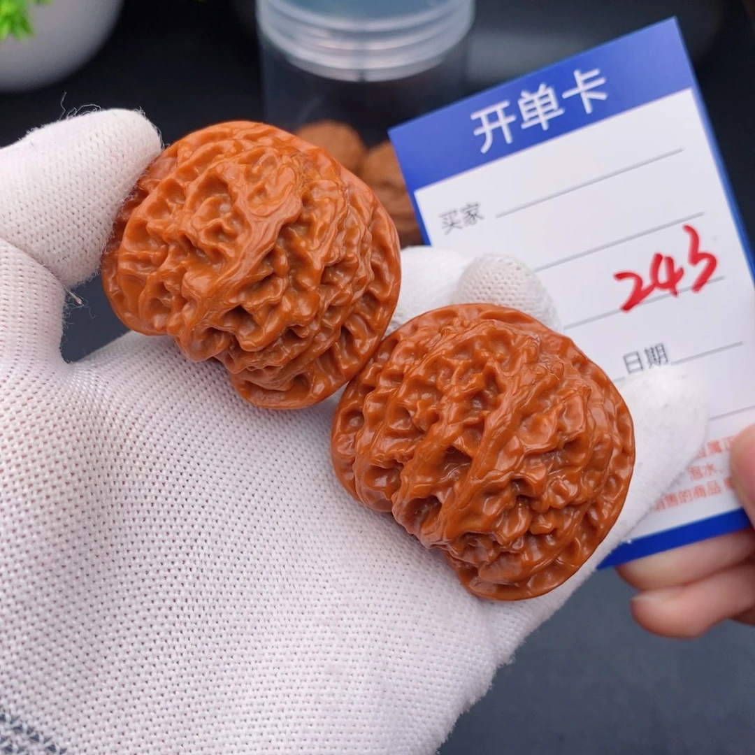 文玩核桃把件42苹果园243