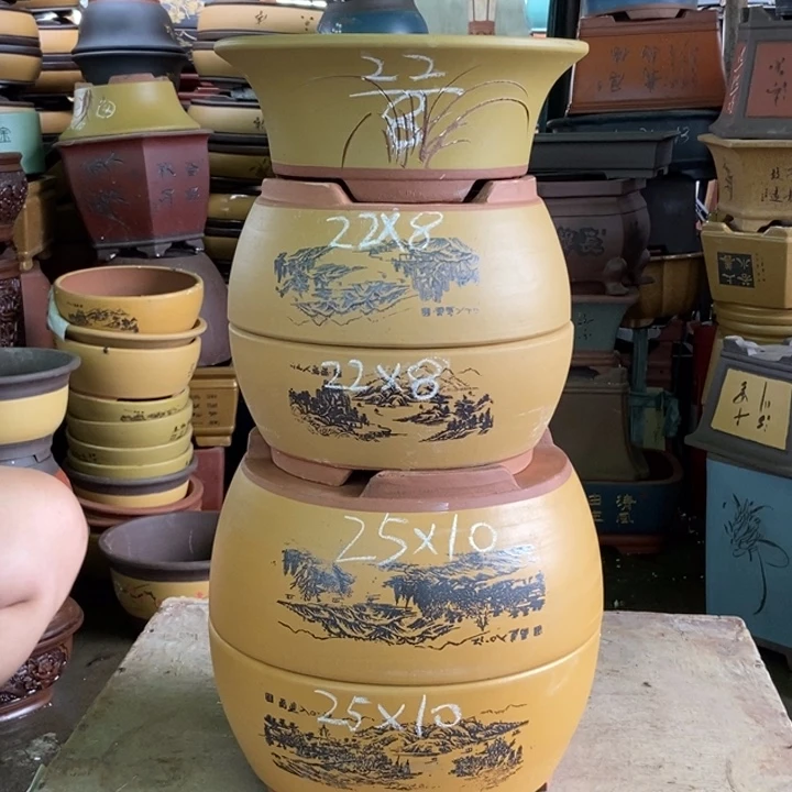 紫砂花盆紫砂紫砂