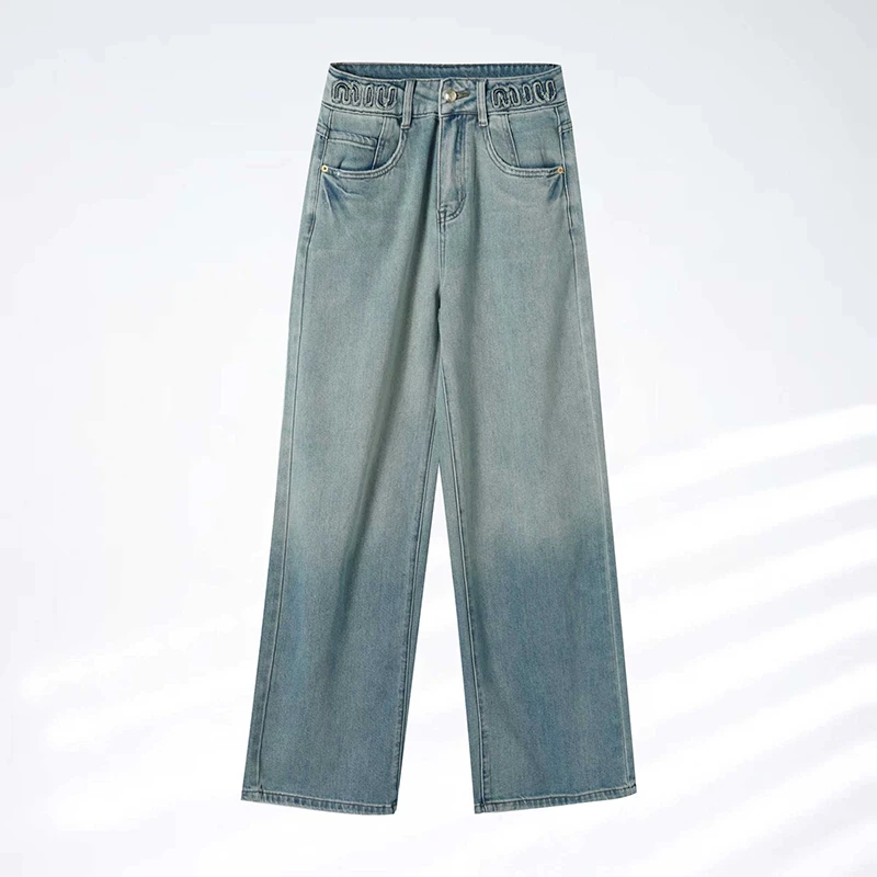 【京夫人专属】2025新款爆款女士休闲牛仔裤2080