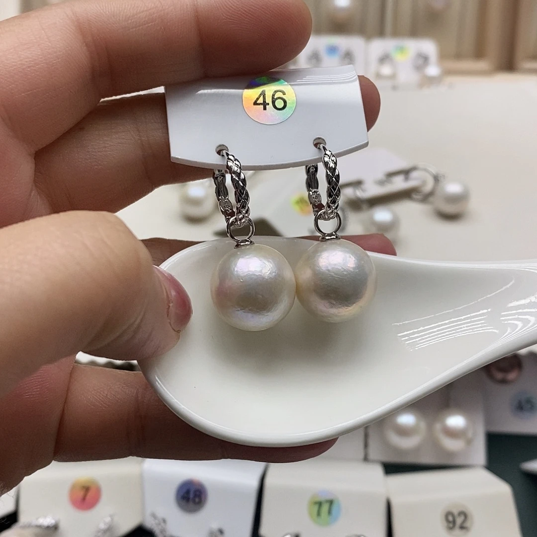 涛***子颈饰银S925镶嵌淡水珍珠