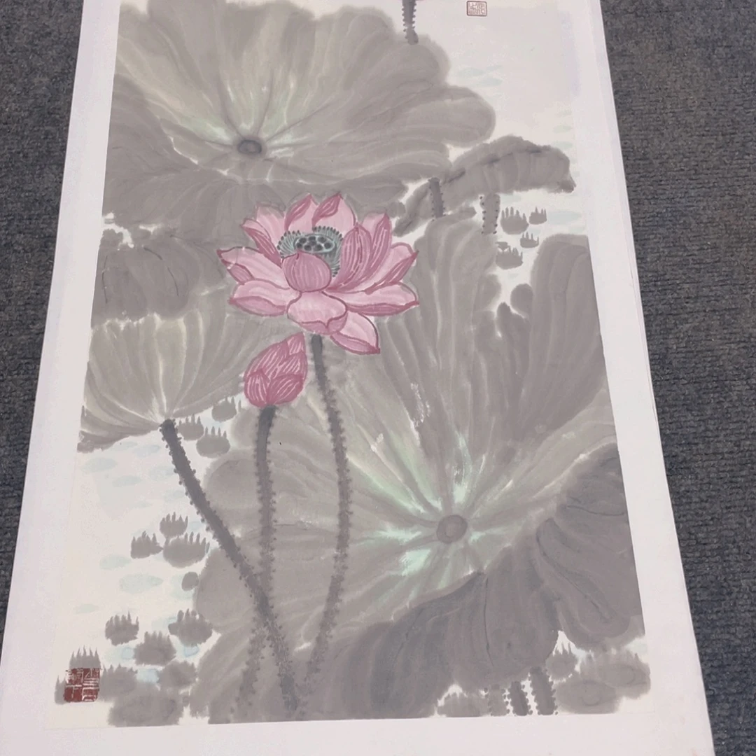 国画2平尺纯手绘国画作品
