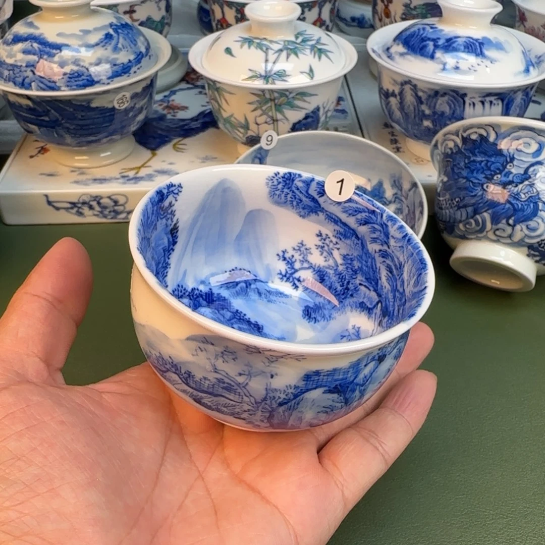 纯手工纯手绘茶具1