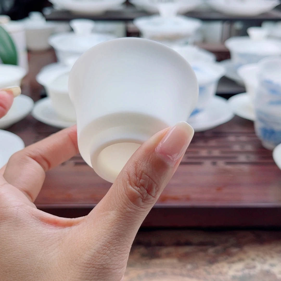 超薄胎50毫升客杯奶茶套装聚拢