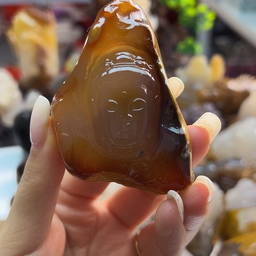 玛瑙/玉髓未镶嵌颈饰