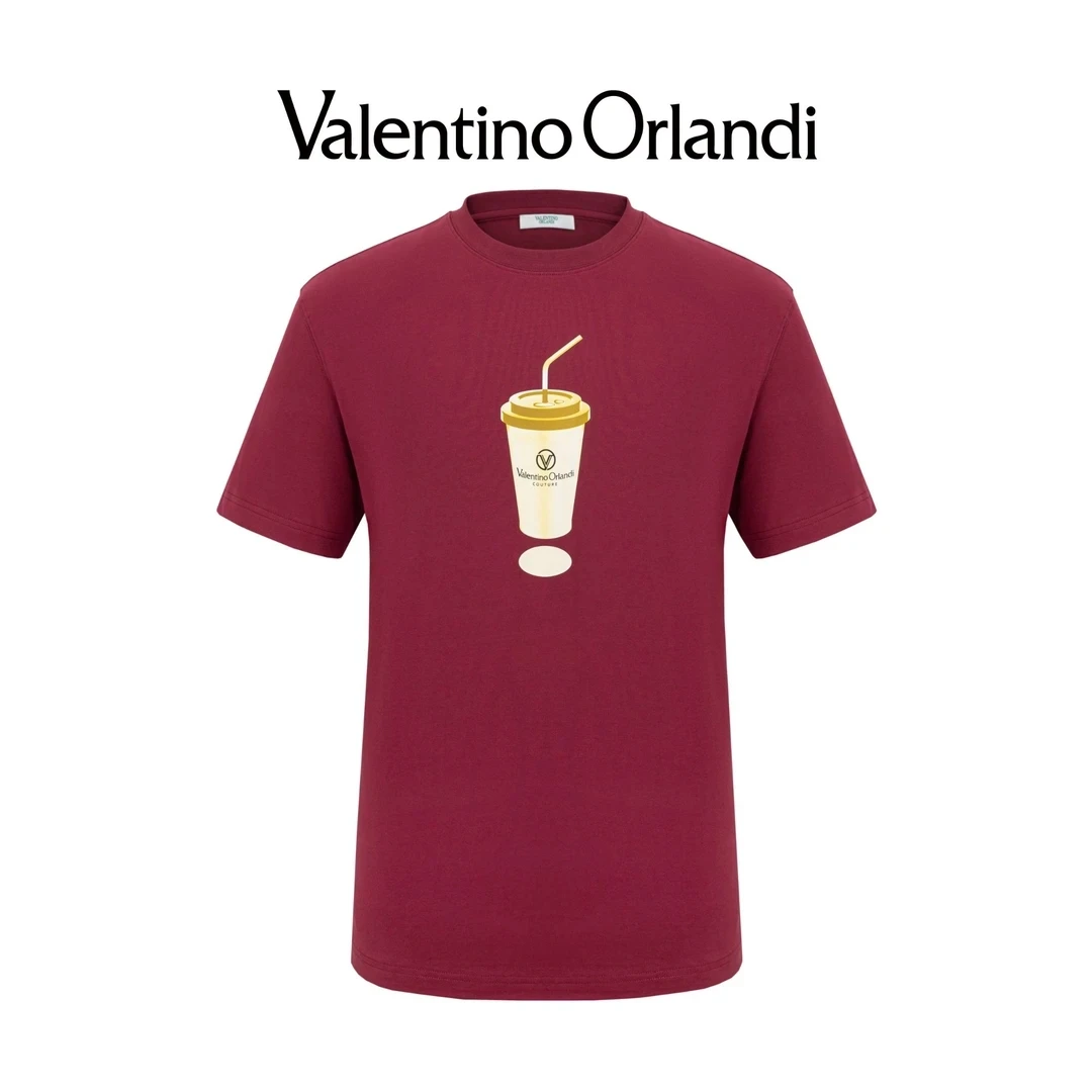 VALENTINO ORLANDI/华伦天奴.奥兰迪男士夏季时尚百搭圆领短袖T恤