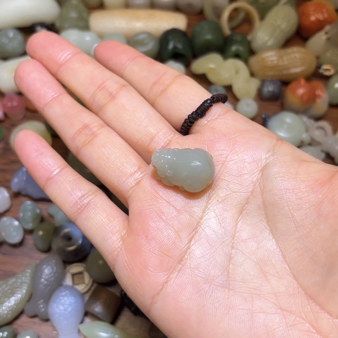 和田玉珠宝半成品未镶嵌?****