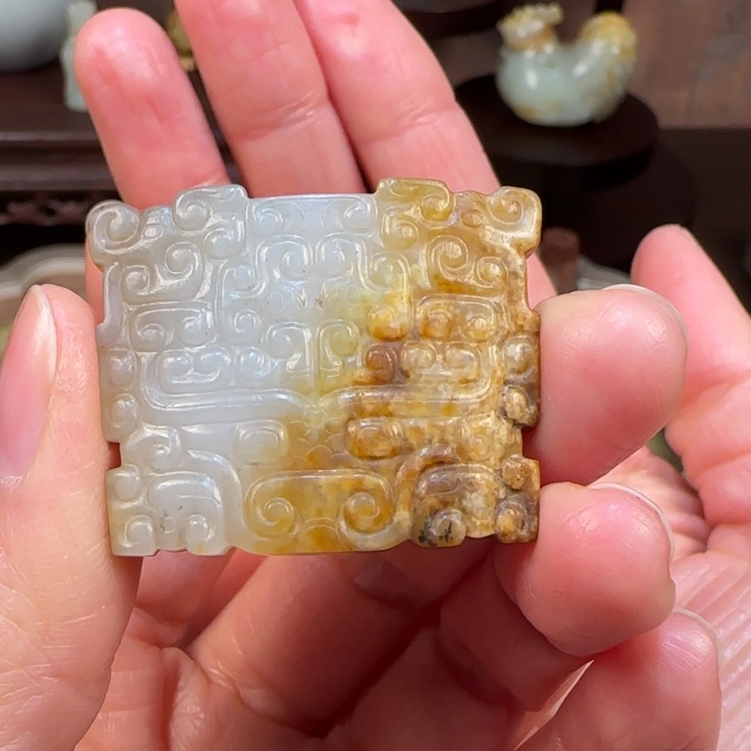 @***帥和田玉未镶嵌挂件