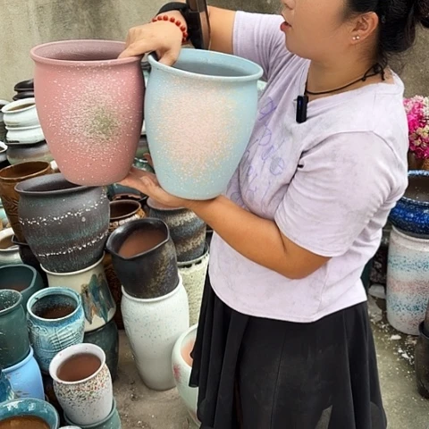 18口22高两个盆子。