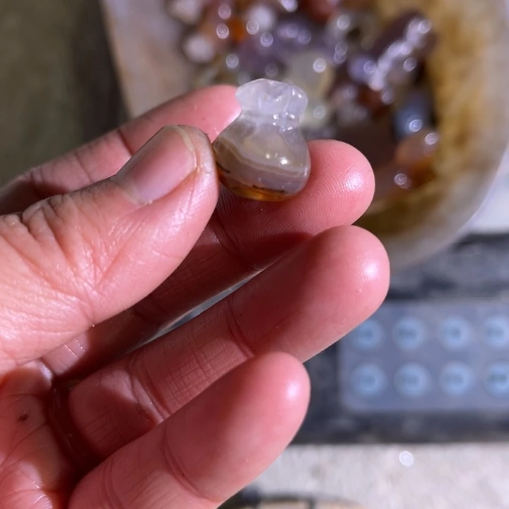 玛瑙/玉髓未镶嵌手链