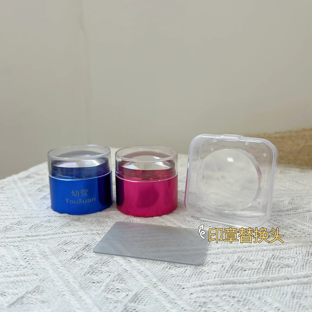 转印硅胶超粘转印章转印印花美甲转印模具工具硅胶更换头