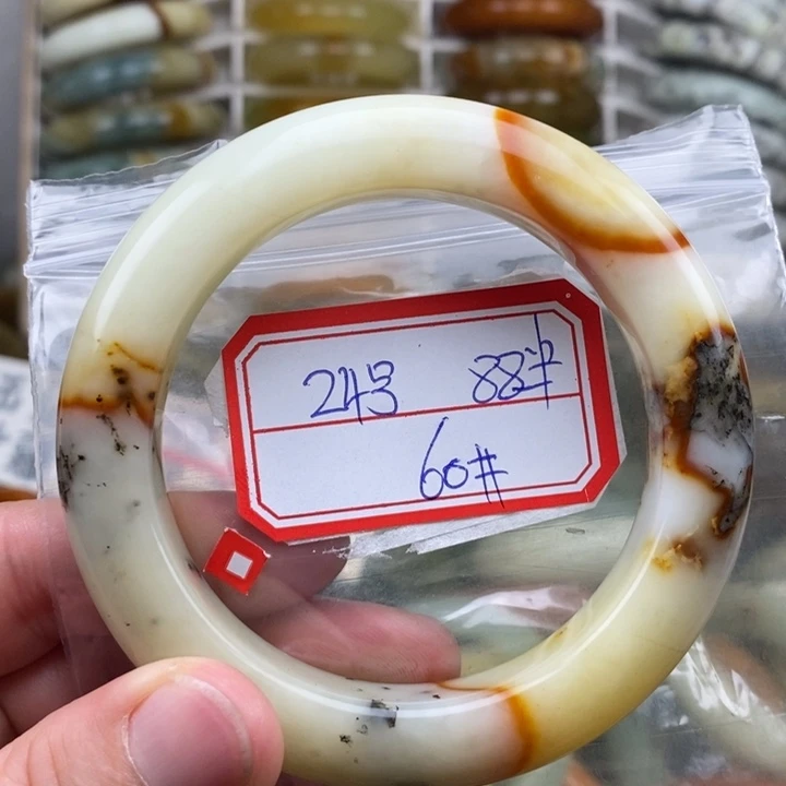 未镶嵌蛇纹石玉手绳
