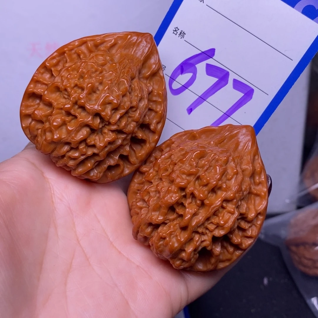 把件文玩核桃677/46官帽