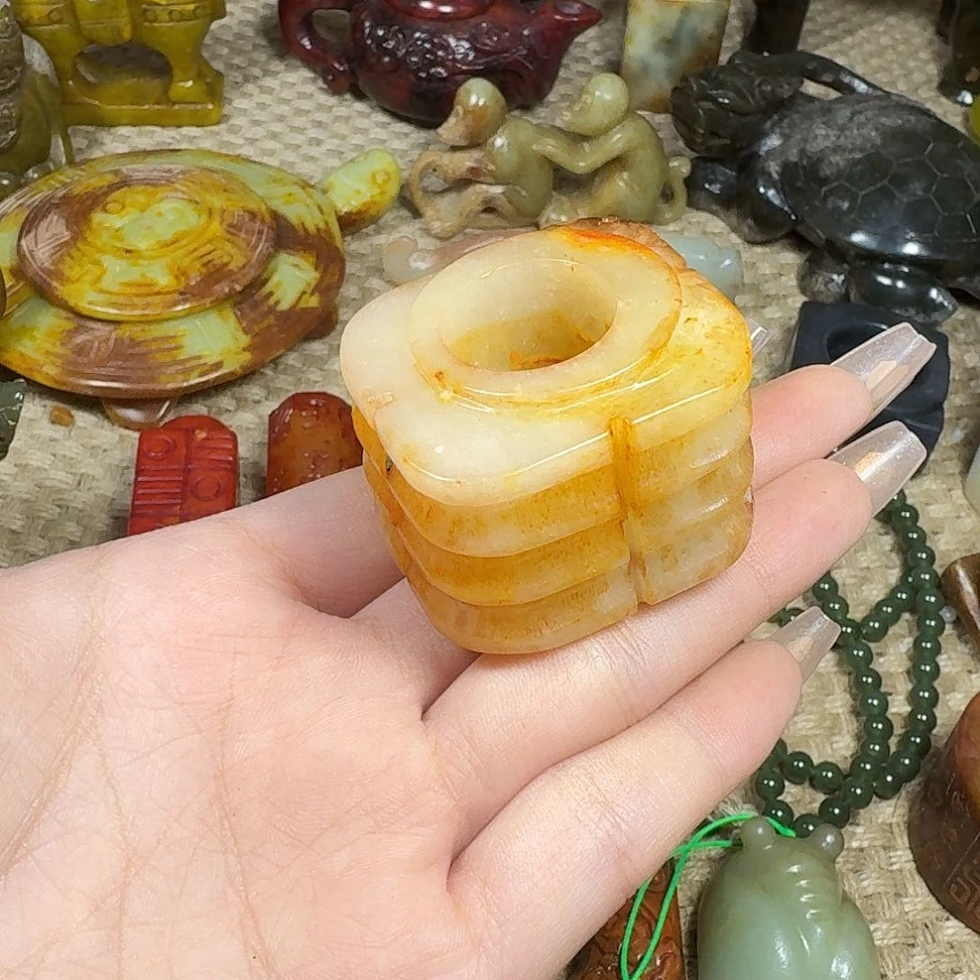 白玉菩提吊坠挂件