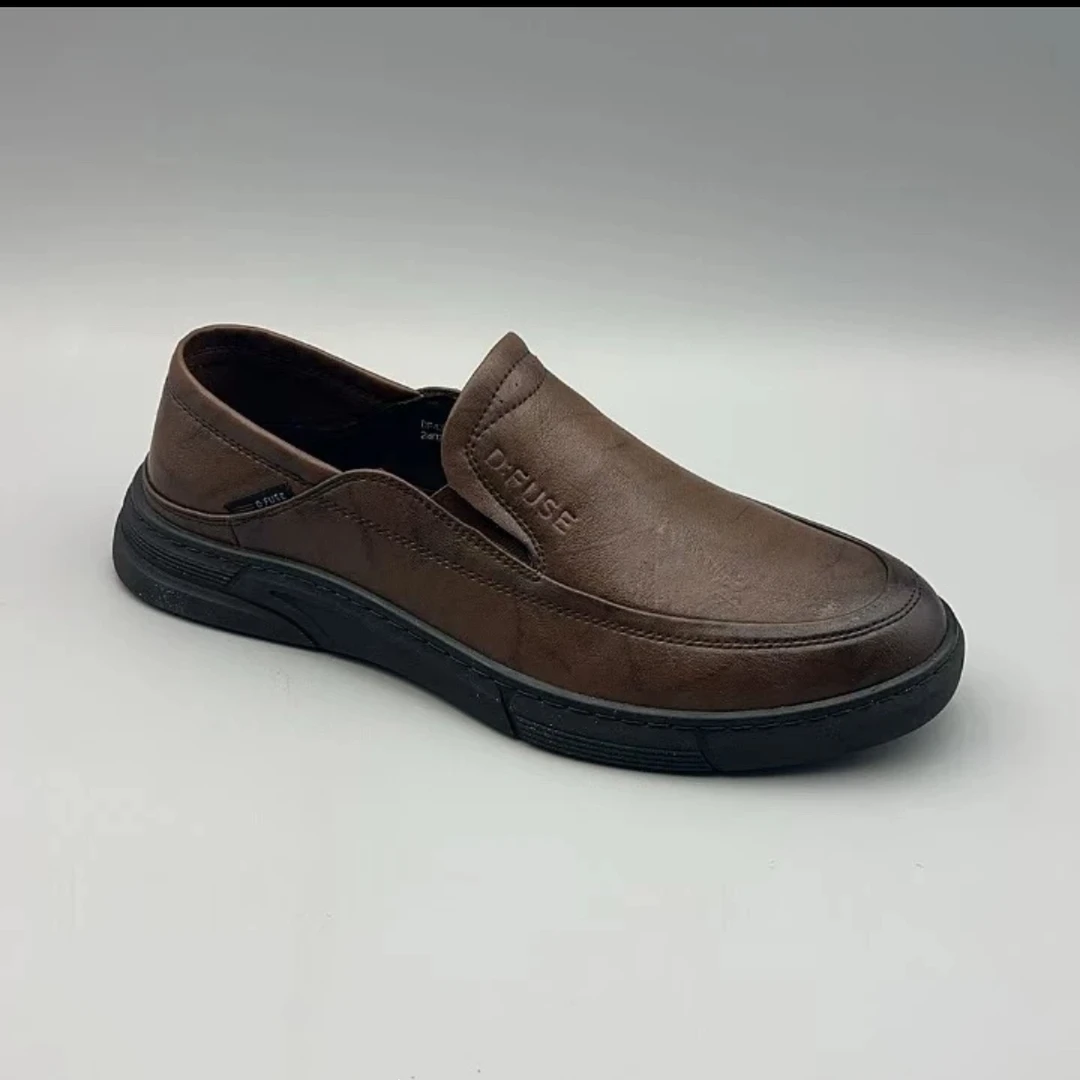 【D07】夏季新款真皮皮鞋男士休闲鞋一脚蹬豆豆鞋男皮鞋