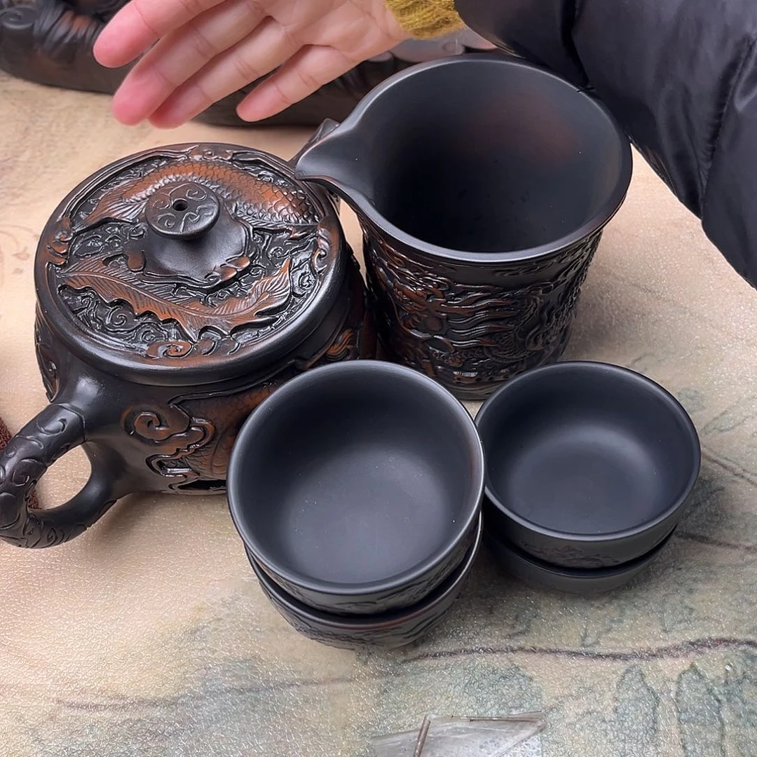 壶忘**忧云南紫陶茶壶茶壶