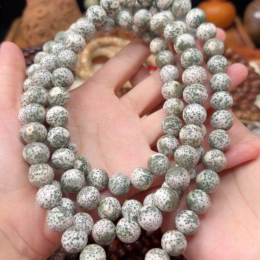 喜***木吊坠星月菩提青花瓷