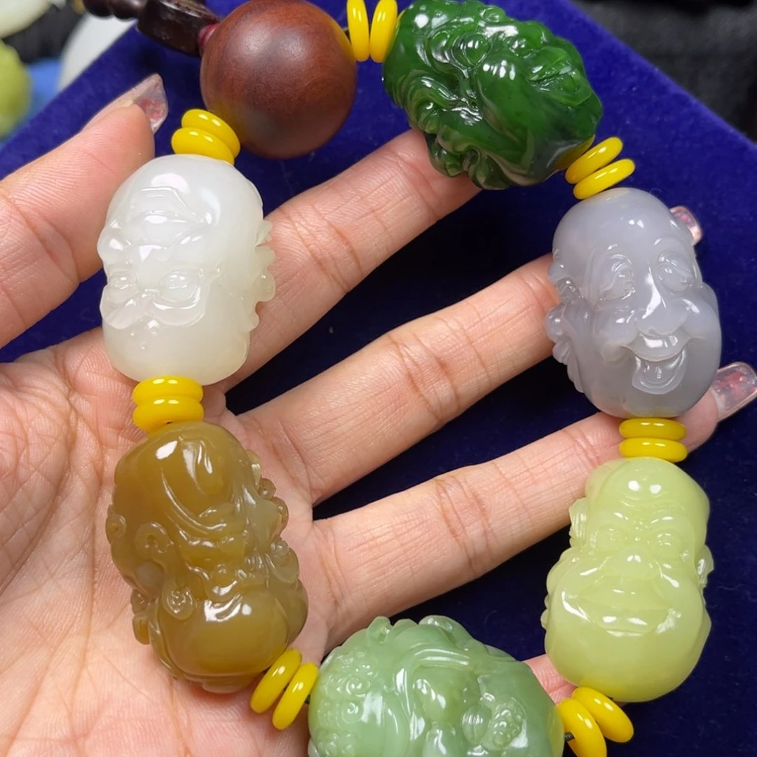未镶嵌手串和田玉