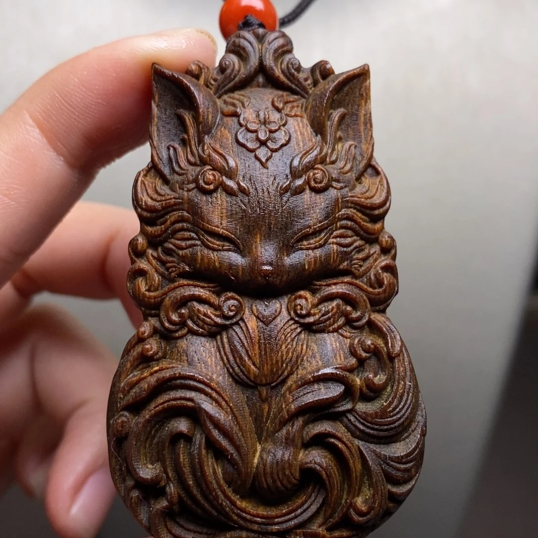 手串沉香木越南芽庄紫棋楠吊坠