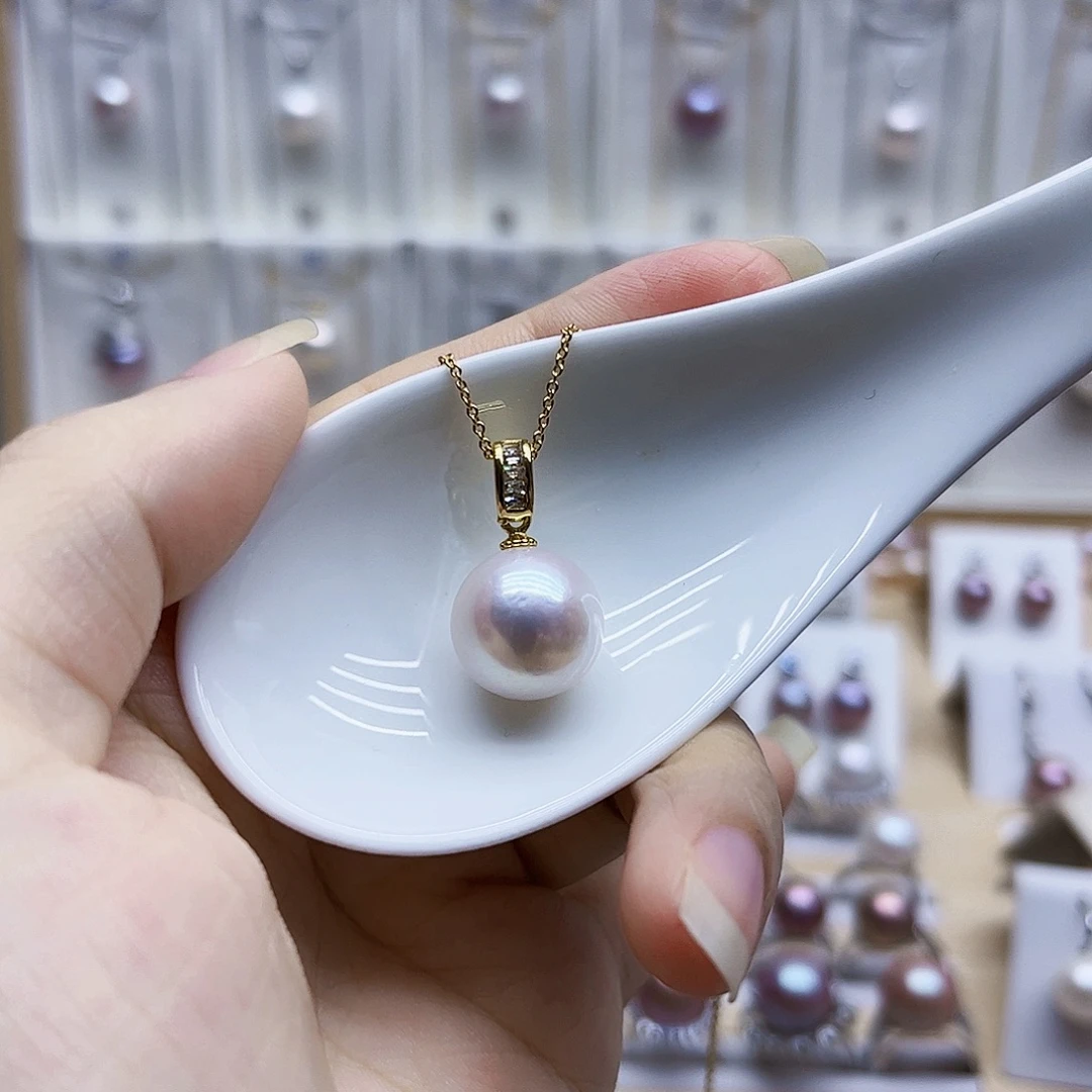 淡水珍珠合金吊坠(赠链)13.1