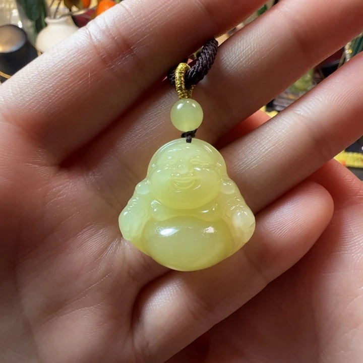 和田玉（黄玉）未镶嵌颈饰