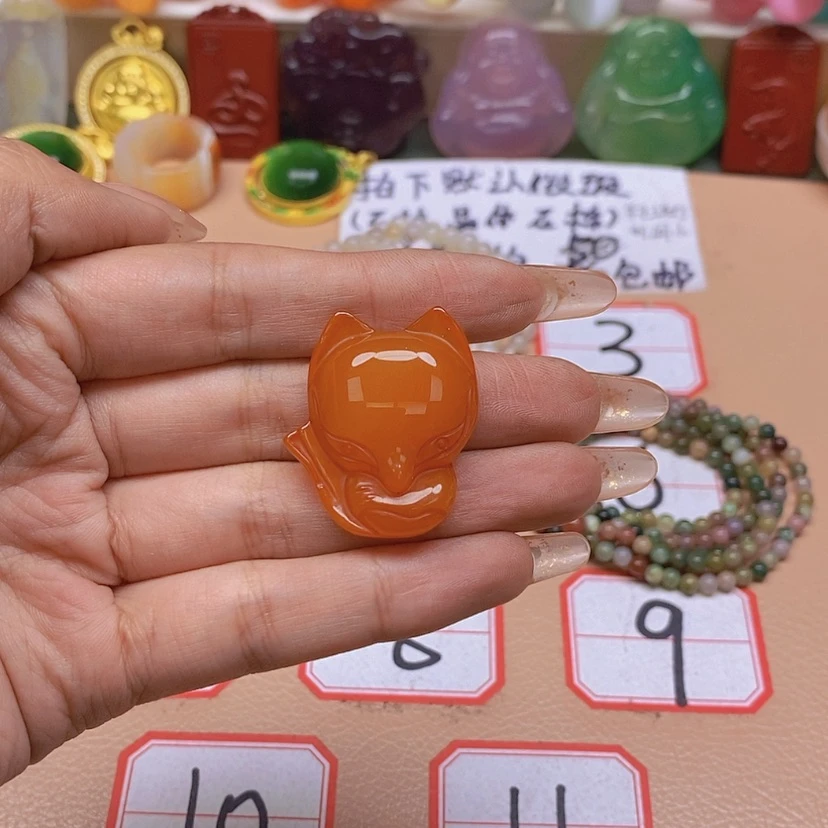 【闪购商品】玛瑙/玉髓颈饰未镶嵌小*儿