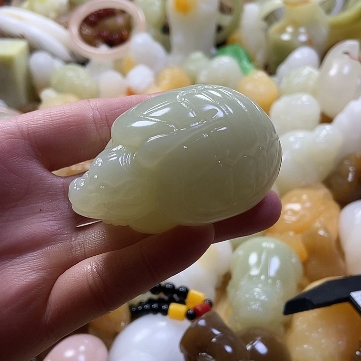 完全开放手把件龙龟