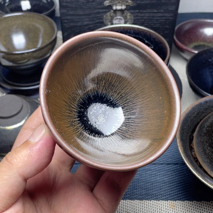 茶盏龙窑柴烧原矿原釉