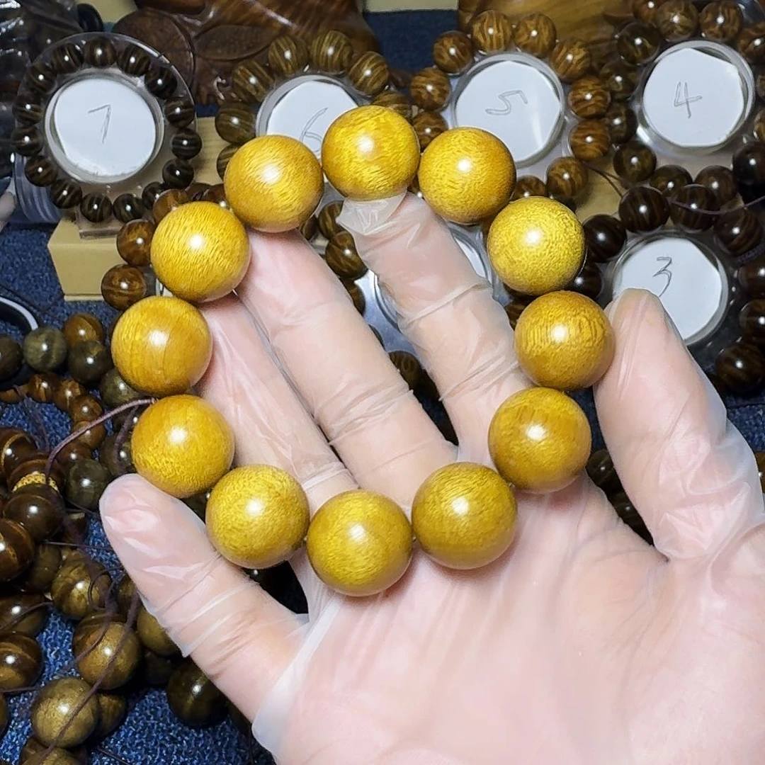 金丝楠手串/手链小叶桢楠