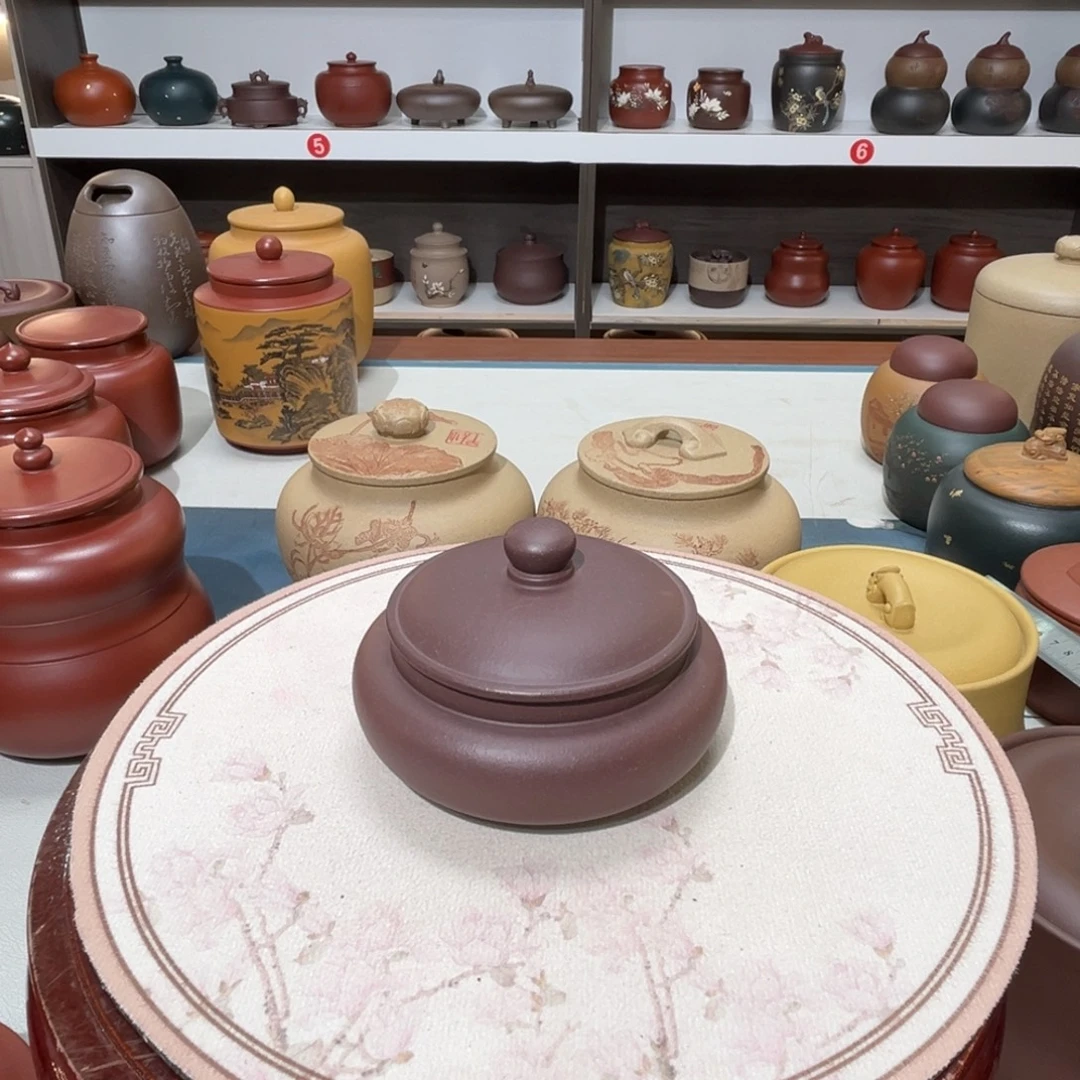 紫砂茶叶罐紫砂罐