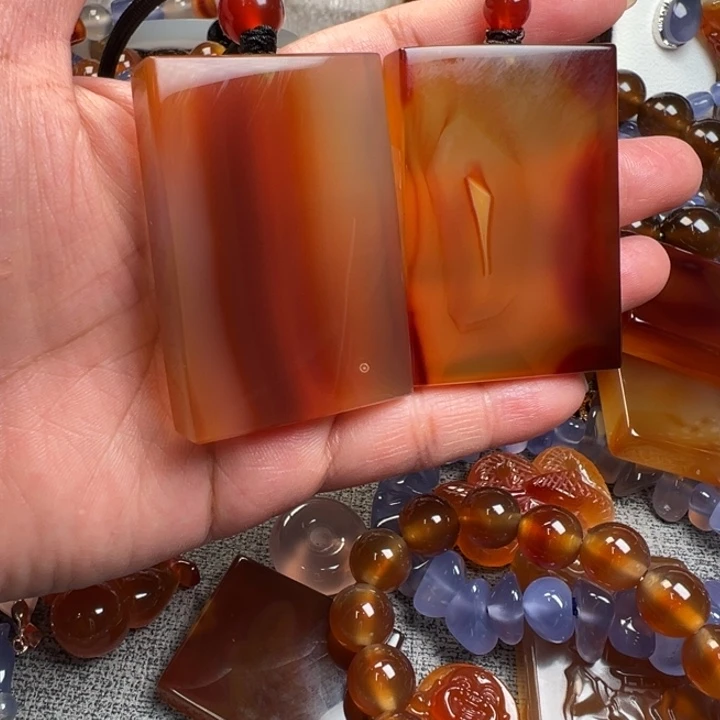 玛瑙/玉髓手链未镶嵌九***表