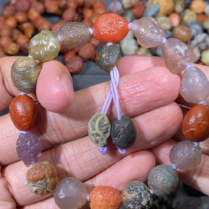 未镶嵌玛瑙/玉髓珠宝奇石