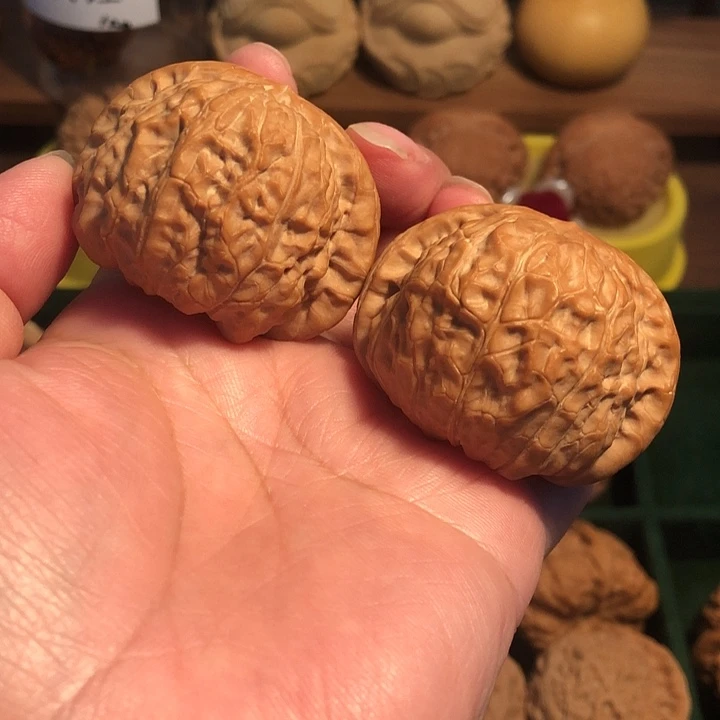 把件文玩核桃南瓜墩