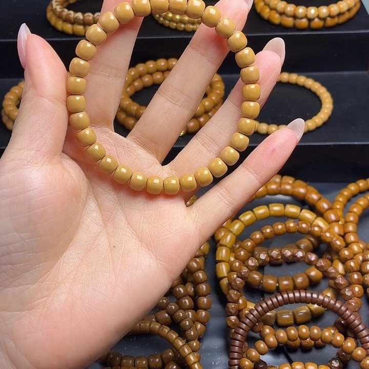 茶***白手串猴头核桃猴头老型7.3手串