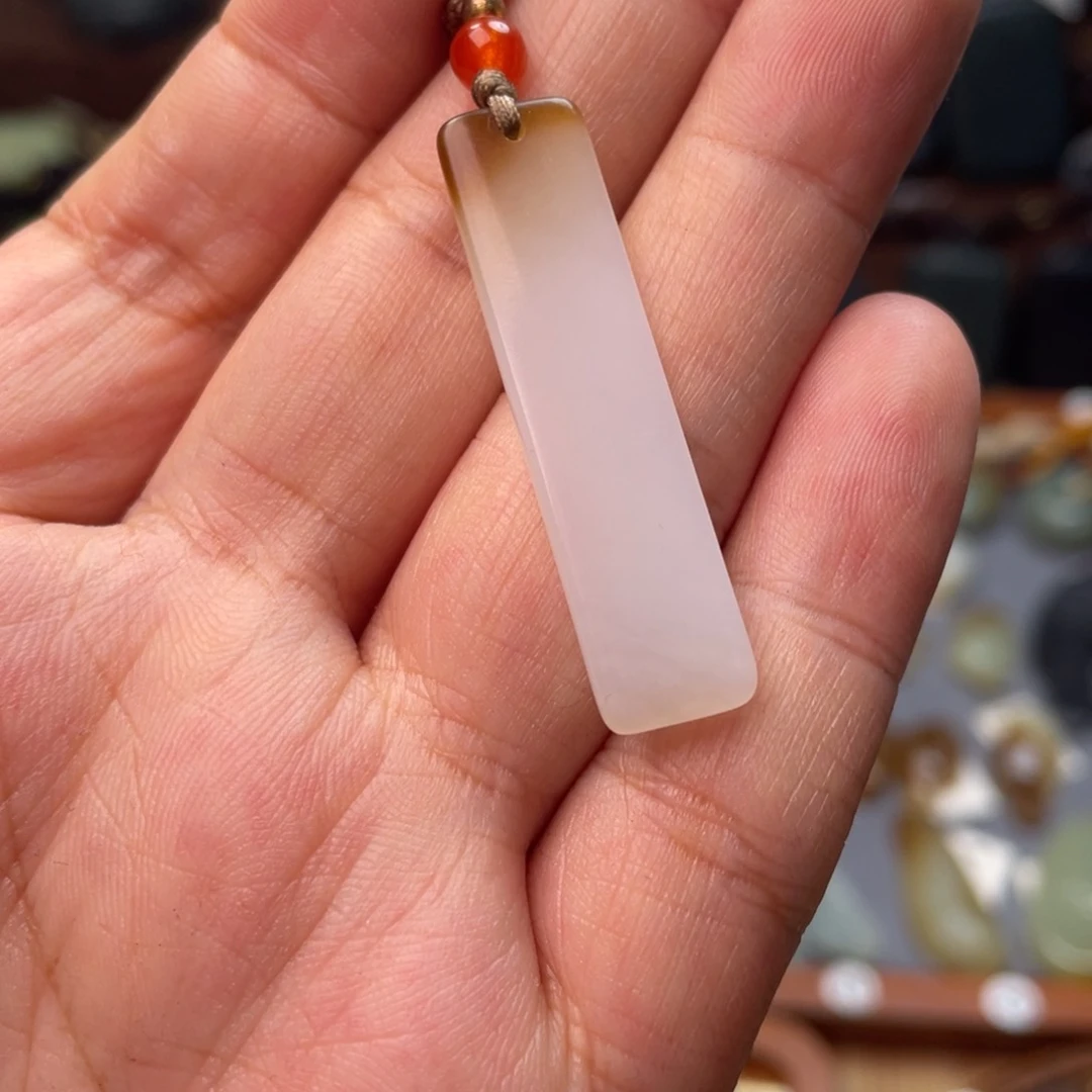颈饰未镶嵌和田玉秋***神