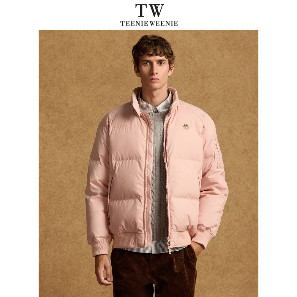 Teenie Weenie小熊男装时尚简约学院风潮流休闲羽绒服TNJD25DC27R