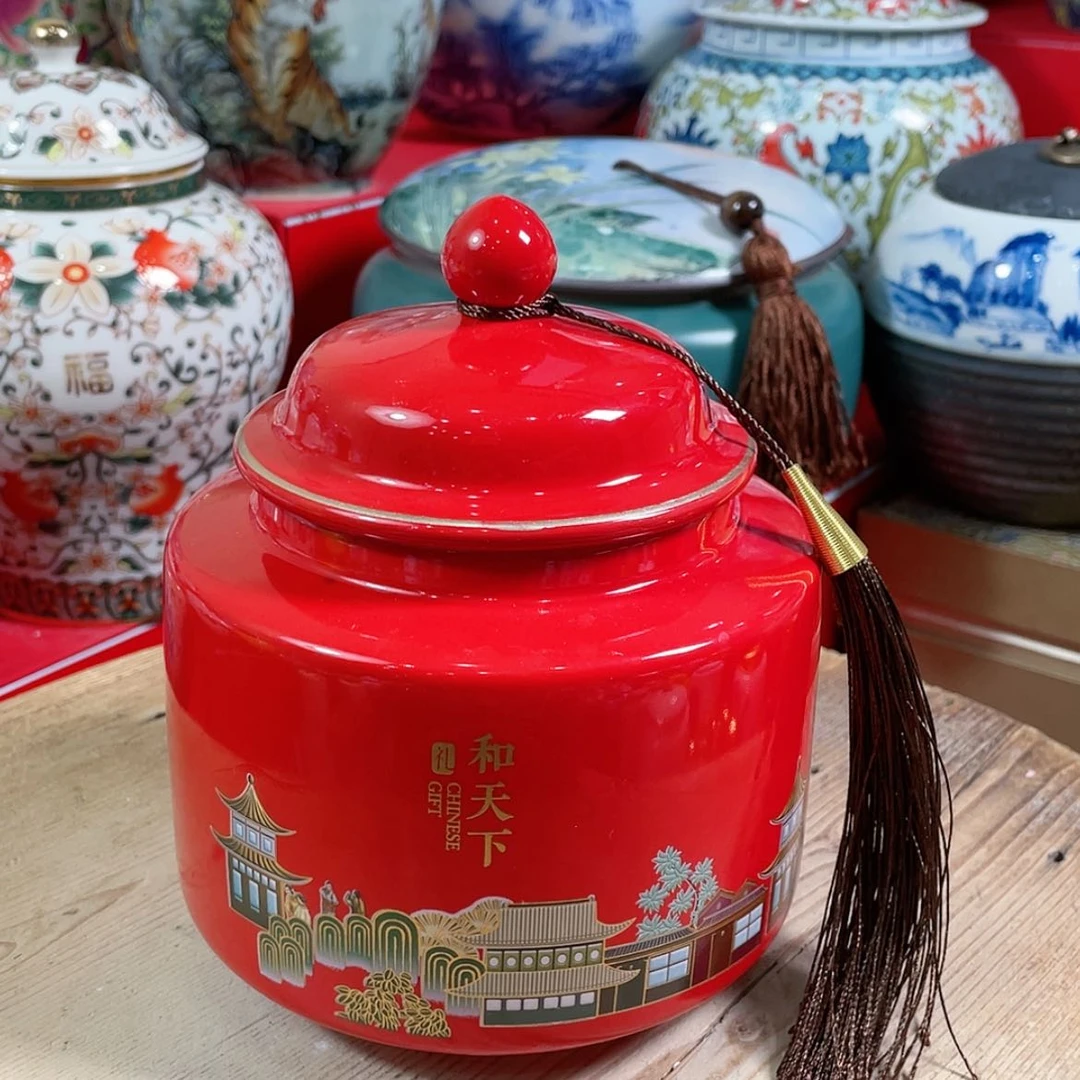 【闪购商品】罐陶瓷茶叶罐密封罐