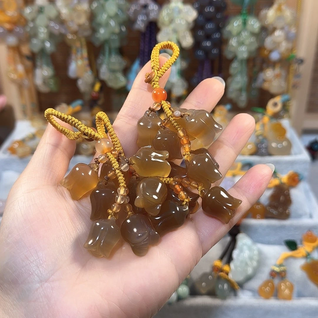 玛瑙/玉髓挂件福利通货料不挑不拣带有包容点未镶嵌