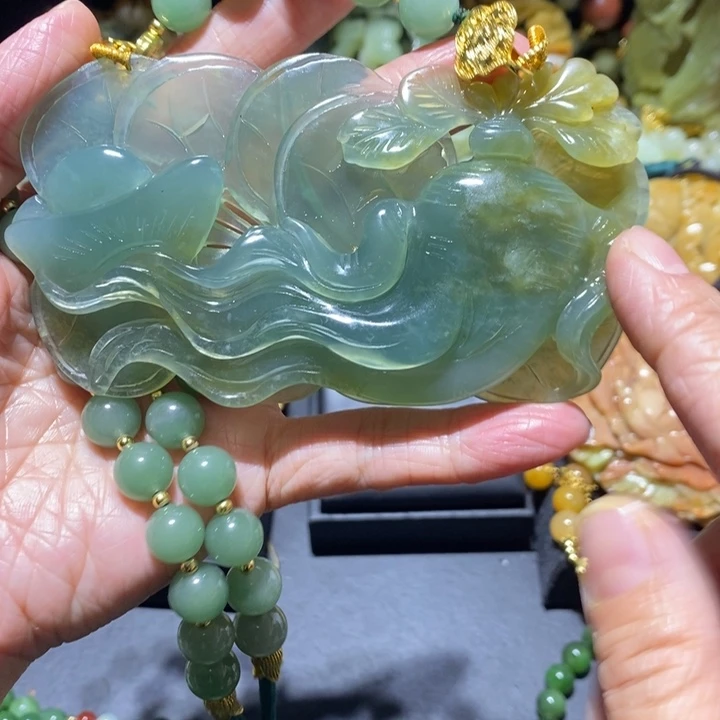 岫玉岫玉吊坠未镶嵌