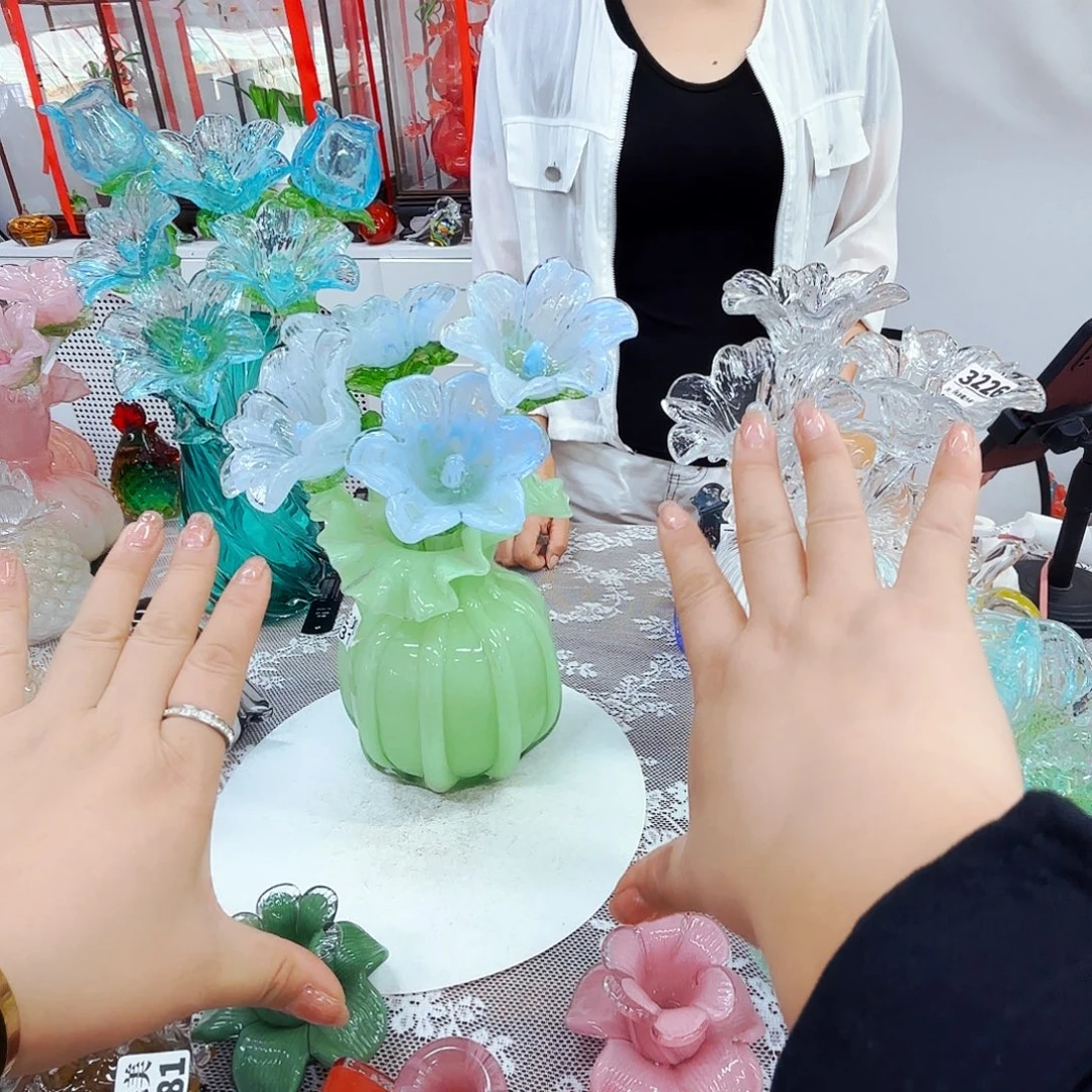 琉璃花瓶花器艺术品