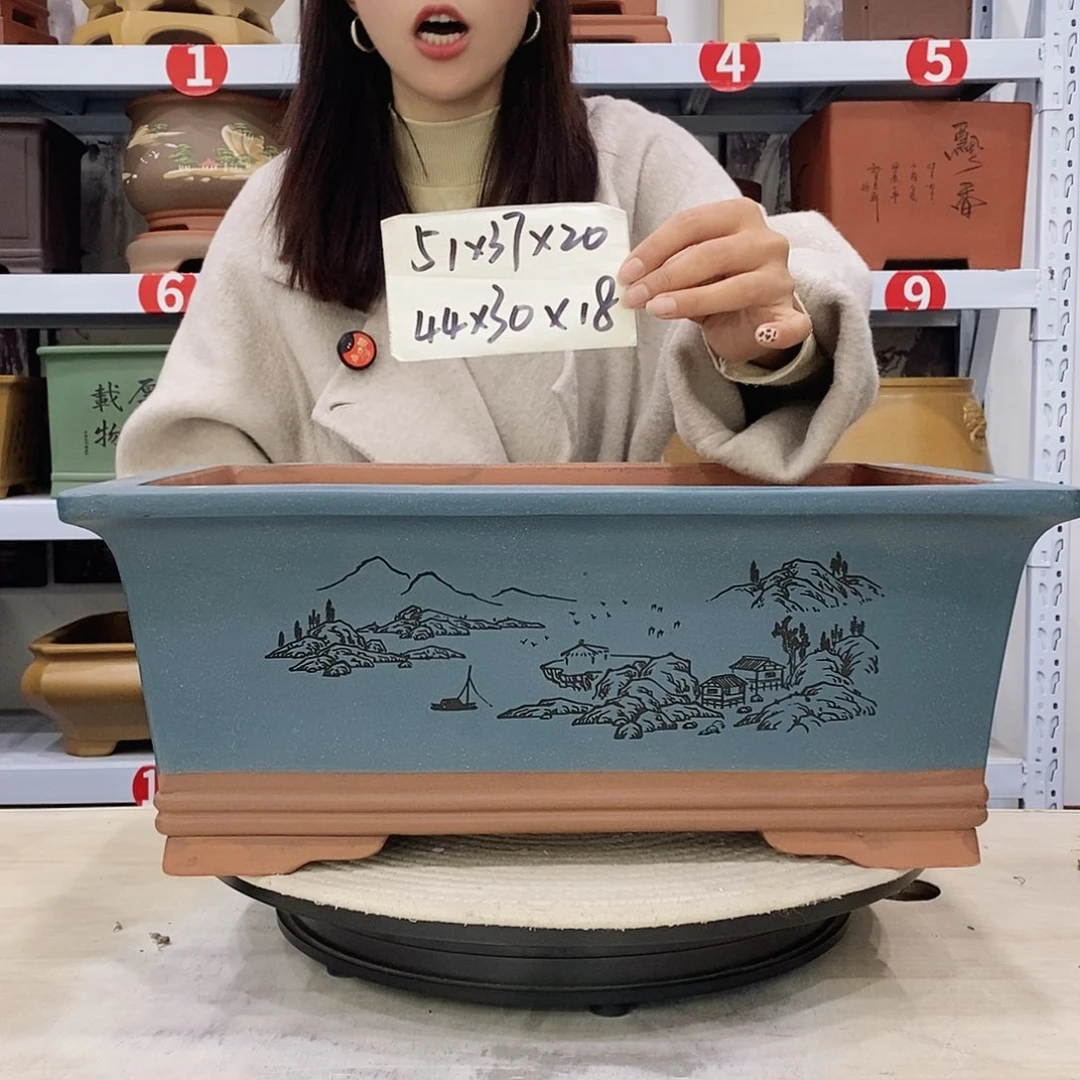 紫砂花盆紫砂花盆