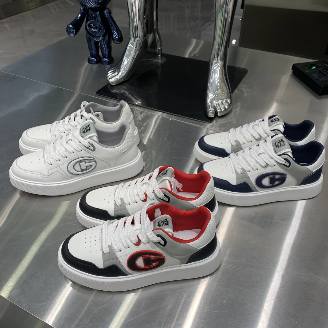 【华尔街名品】2025春夏新款欧货时尚厚底拼色休闲简约百搭轻便板鞋