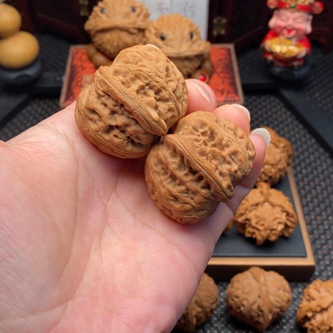 月***晴把件文玩核桃元宝