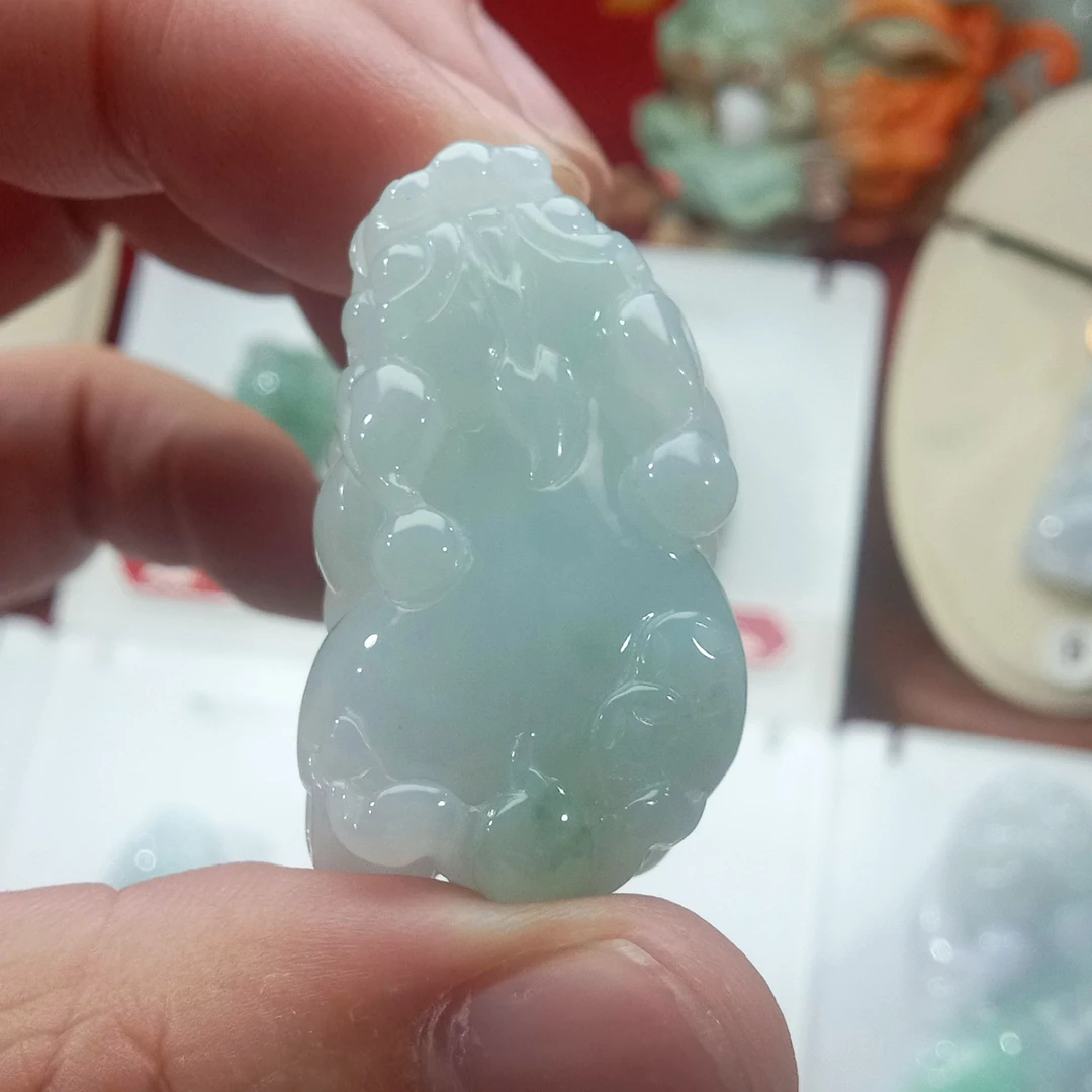 天然缅甸A翡翠 貔貅