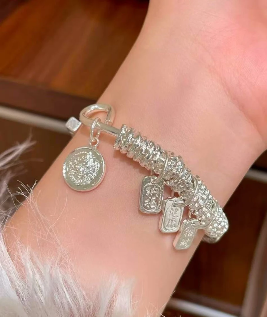 999.9银黄财神盘缠款轻奢