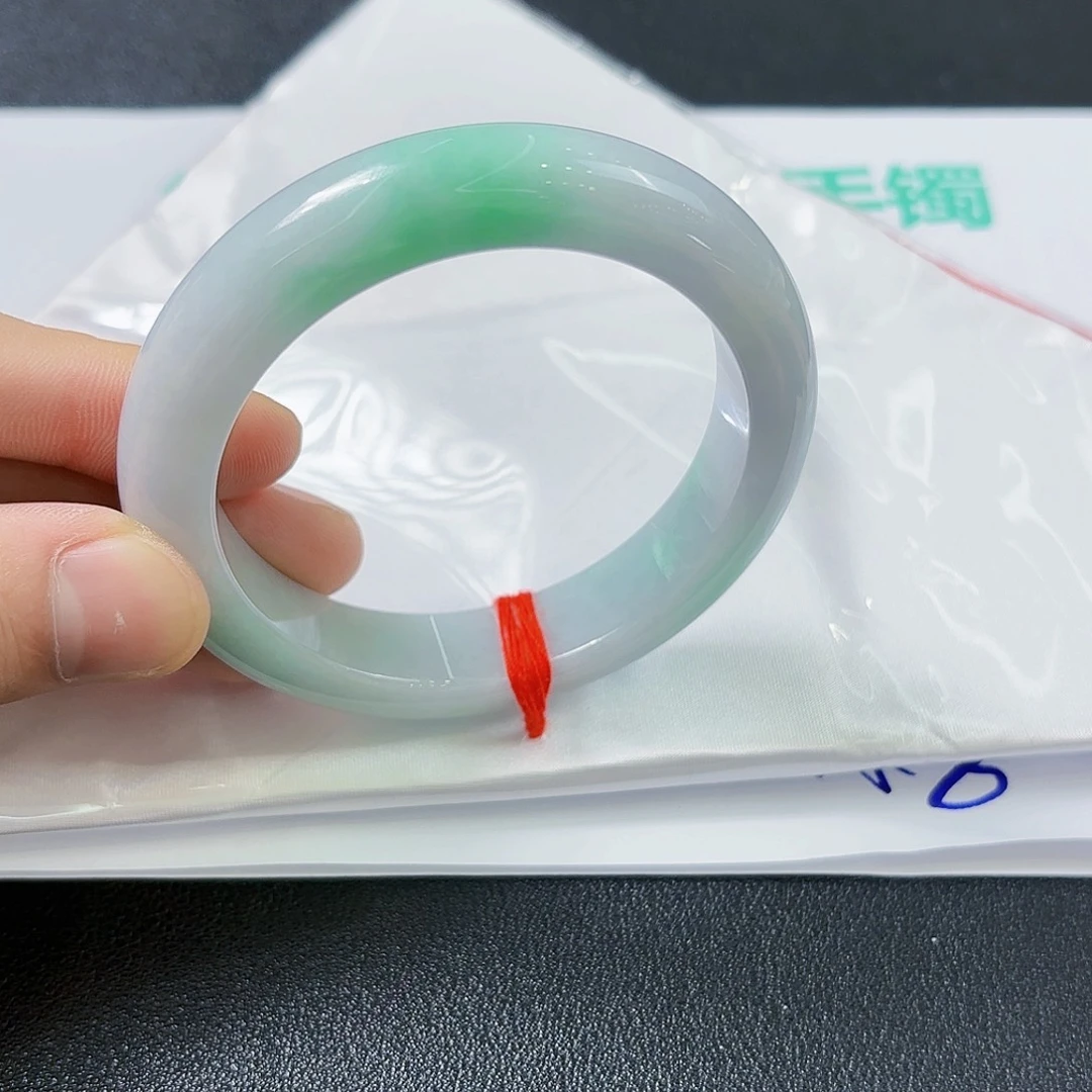 翡翠未镶嵌手镯翡翠手镯58