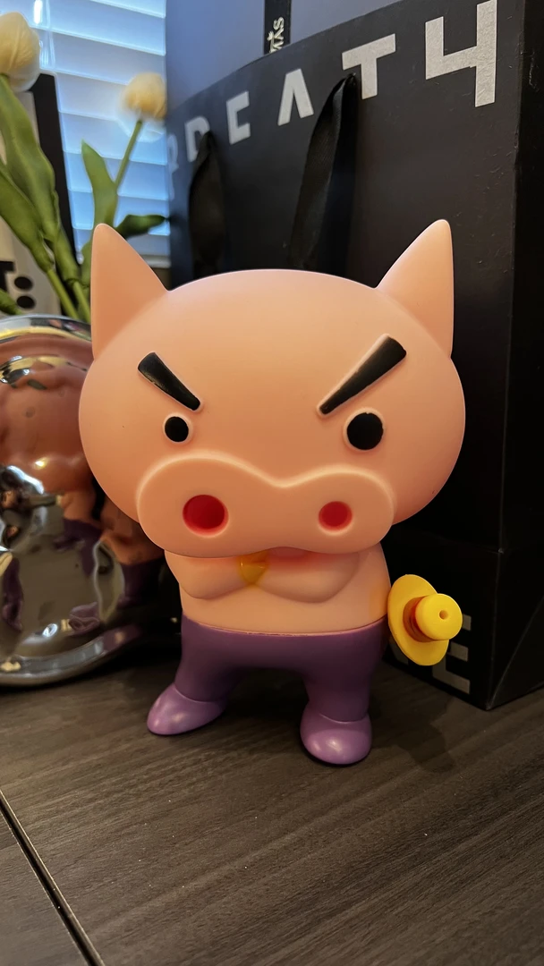 22cm肥嘟嘟左卫门摆件手办蜡笔小新系列潮玩摆件