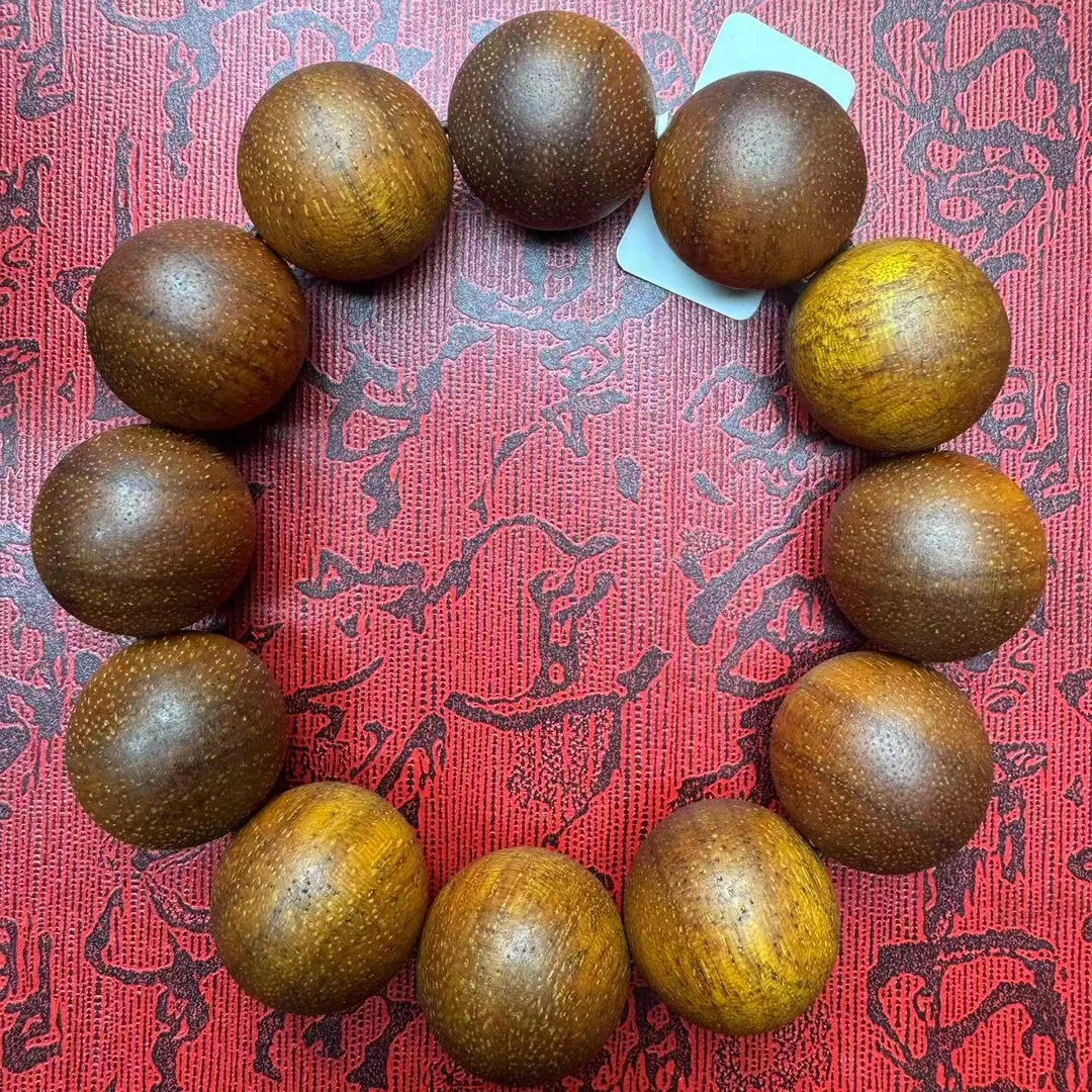 （开总文玩）天然沉香木串477