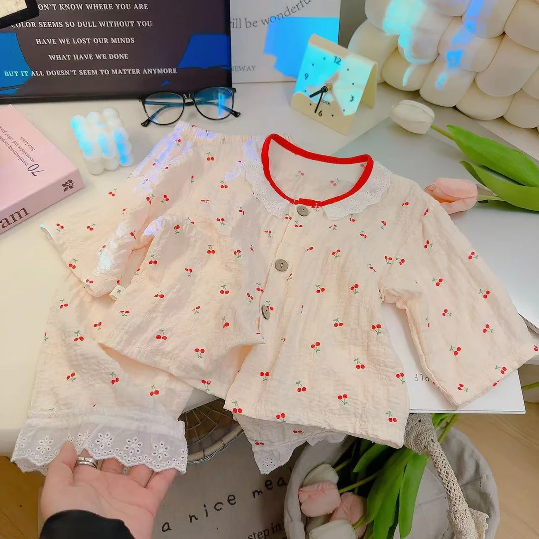 可爱家居服两件套