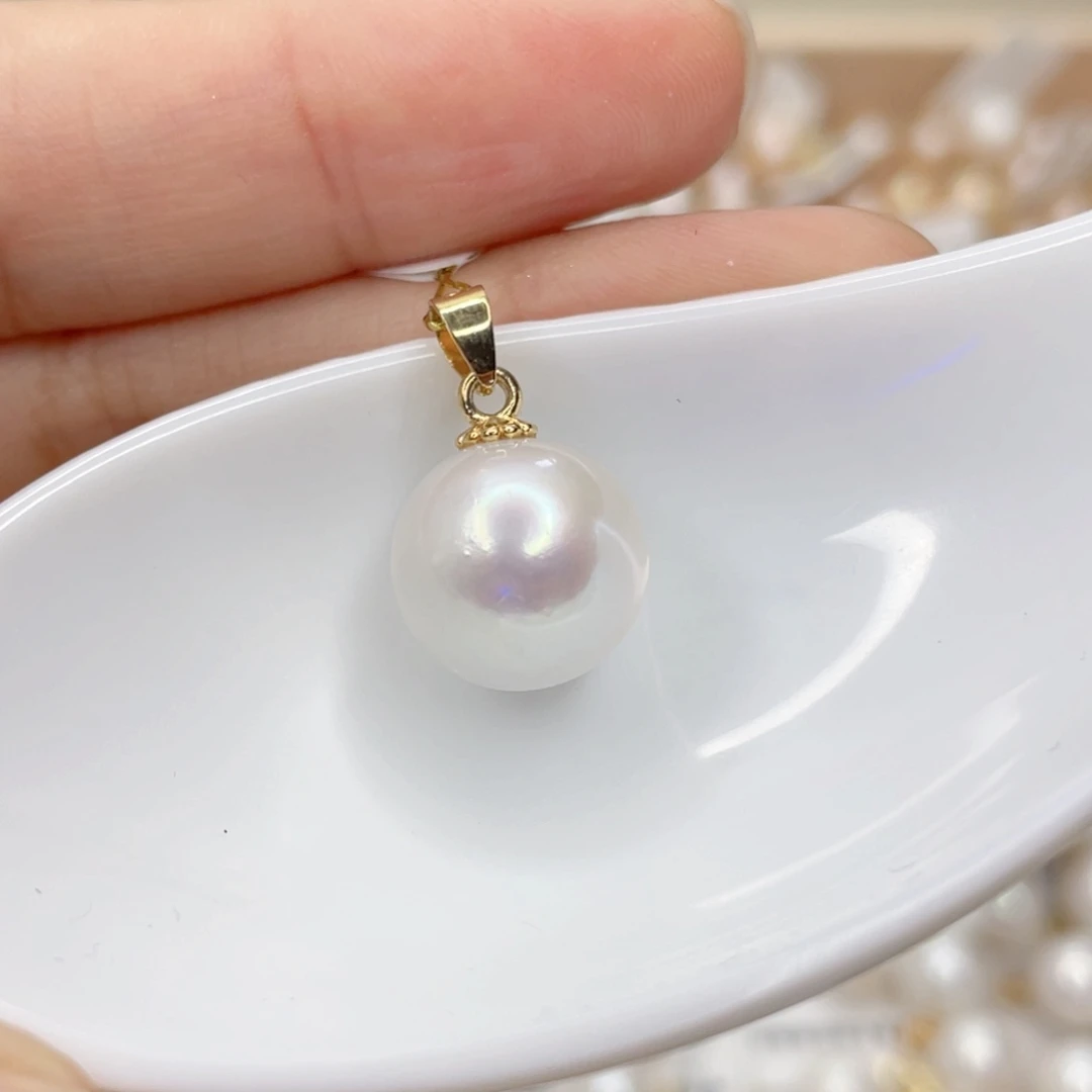 淡水珍珠未镶嵌吊坠(赠链)